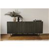 Image 4 : Moe's Brolio Sideboard, Charcoal, RV: $2349 - RP-1008-07 - 71.0" W x 16.0" D x 30.0" H (Oops - refer
