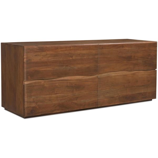 Moe's Watson 4 Drawer Dresser, Brown, RV: $3349 - BB-1001-03 - 70.0" W x 21.0" D x 28.0" H (Oops - r