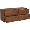 Image 2 : Moe's Watson 4 Drawer Dresser, Brown, RV: $3349 - BB-1001-03 - 70.0" W x 21.0" D x 28.0" H (Oops - r