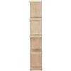 Image 3 : Moe's Miri Shelf Large, Oak, RV: $1875 - ER-1073-24 - Overall 63.0" W x 11.0" D x 63.0" H (Oops - re