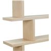 Image 4 : Moe's Miri Shelf Large, Oak, RV: $1875 - ER-1073-24 - Overall 63.0" W x 11.0" D x 63.0" H (Oops - re