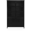 Image 1 : Moe's Henry Metal Tall Cabinet, Black, RV: $3575 - GK-1142-02 - 48.5" W x 17.5" D x 78.0" H (Oops - 