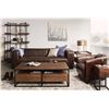 Image 4 : Moe's Vancouver Bookshelf Small, Light Brown, RV: $1750 - LX-1027-03 - 44.0" W x 13.5" D x 75.0" H (