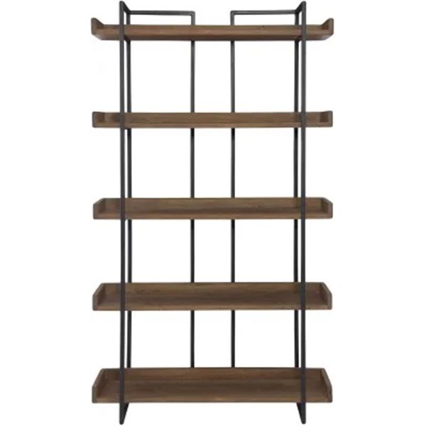 Moe's Vancouver Bookshelf Small, Light Brown, RV: $1750 - LX-1027-03 - 44.0" W x 13.5" D x 75.0" H (