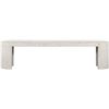 Image 1 : Moe's Lyon Outdoor Bench, RV: $1999 - JK-1002-29 -  15.0" W X 71.0" D X 18" H (Oops - refer to lot 0
