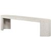 Image 2 : Moe's Lyon Outdoor Bench, RV: $1999 - JK-1002-29 -  15.0" W X 71.0" D X 18" H (Oops - refer to lot 0