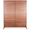 Image 3 : Moe's Dallin Screen, Brown, RV: $1368 - CV-1012-24 - 60.0" W x 3.0" D x 72.0" H (Oops - refer to lot