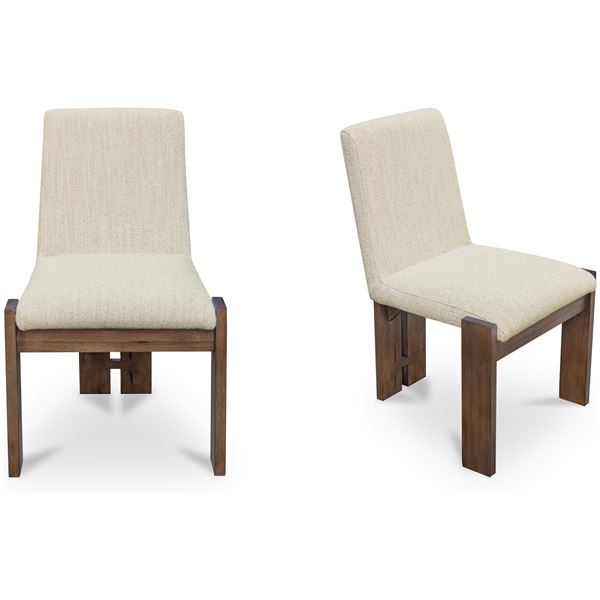 Moe's Mia Dining Chair Set of Two, Beige, RV: $1783 - TL-1030-34 - 22.24" W x 24.02" D x 35.43" H (O