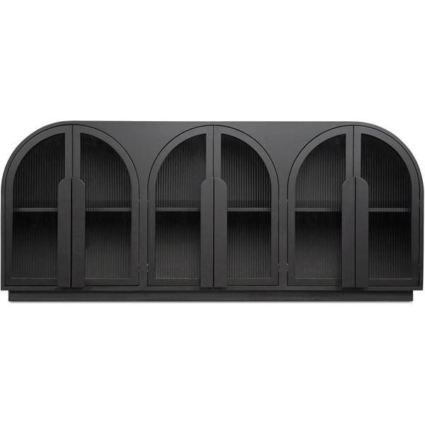 Moe's Salone Sideboard, Black, RV: $4799 - EW-1008-02 - 79.0" W x 18.0" D x 34.0" H (Oops - refer to