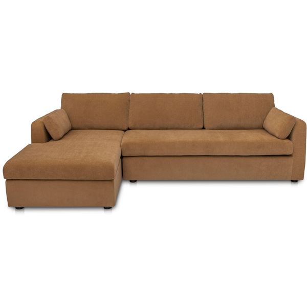 Moe's Burrow Sleeper Sectional with Storage Chaise Left, Ginger, RV: $4749 - VV-1007-23-L-0 - 115.75