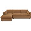 Image 1 : Moe's Burrow Sleeper Sectional with Storage Chaise Left, Ginger, RV: $4749 - VV-1007-23-L-0 - 115.75