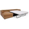 Image 3 : Moe's Burrow Sleeper Sectional with Storage Chaise Left, Ginger, RV: $4749 - VV-1007-23-L-0 - 115.75
