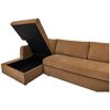 Image 6 : Moe's Burrow Sleeper Sectional with Storage Chaise Left, Ginger, RV: $4749 - VV-1007-23-L-0 - 115.75