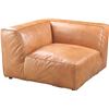 Image 1 : Moe's Luxe Corner Chair, Tan, RV: $2599 - QN-1021-40 - 26.0" H x 41.0" W x 41.0" D (Oops - refer to 