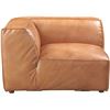 Image 2 : Moe's Luxe Corner Chair, Tan, RV: $2599 - QN-1021-40 - 26.0" H x 41.0" W x 41.0" D (Oops - refer to 