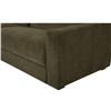 Image 4 : Moe's Farrow Sectional Cedar Green Sofa Left, RV: $5999 - FO-1058-27-L-0 - (Oops - refer to lot 0A) 