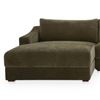 Image 1 : Moe's Farrow Sectional Cedar Green Chaise Left - FO-1058-27-L-B (Oops - refer to lot 0A)