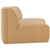 Image 2 : Moe's Naomi Concave Sofa, Golden Yellow, RV: $2899 - OA-1092-09 - 80.7" W x 39.0" D x 28.3" H (Oops 