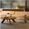 Image 3 : Moe's Naomi Concave Sofa, Golden Yellow, RV: $2899 - OA-1092-09 - 80.7" W x 39.0" D x 28.3" H (Oops 