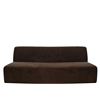 Image 2 : Moe's Naomi Convex Sofa, Dark Brown, RV: $2899 - OA-1093-20 - 80.7" W x 39.0" D x 28.3" H (Oops - re