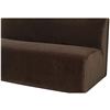 Image 4 : Moe's Naomi Convex Sofa, Dark Brown, RV: $2899 - OA-1093-20 - 80.7" W x 39.0" D x 28.3" H (Oops - re