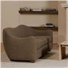 Image 2 : Moe's Bria Sofa Brown, RV: $3499 - FO-1024-20 - 89.8" W X 34.7" D X 29.6" H (Oops - refer to lot 0A)