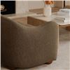 Image 3 : Moe's Bria Sofa Brown, RV: $3499 - FO-1024-20 - 89.8" W X 34.7" D X 29.6" H (Oops - refer to lot 0A)
