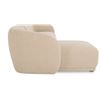 Image 3 : Moe's Faye Sectional Left Chaise Only, Beige Boucle, FO-1030-34-L-B - Incomplete (Oops - refer to lo