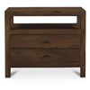 Image 1 : Moe's Windsor Nightstand Dark Brown, RV: $1299 - BV-1036-20 - 31.0" W x 18.0" D x 26.0" H (Oop