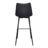 Image 3 : Moe's Alibi Black Bar Stool (Set of 2), RV: $649 - UU-1003-02 - 17.7" W x 20.0" D x 41.5" H (Oops - 