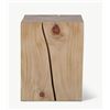 Image 1 : Sundays Amalfi Stool, Natural Pine, RV: $550 - SID-EW-004-024 - 14.0" W x 14.0" D x 18.0" H (Oops - 