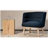 Image 4 : Sundays Amalfi Stool, Natural Pine, RV: $550 - SID-EW-004-024 - 14.0" W x 14.0" D x 18.0" H (Oops - 