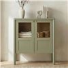 Image 1 : Moe's Hannah Cabinet, Green, RV: $1749 - EM-1005-16 - 35.0" W x 16.9" D x 41.3" H (Oops - refer to l