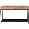 Image 2 : Moe's Joliet Console Table, Natural, RV: $1141 - DR-1325-24 - 48.0" W x 14.0" D x 31.0" H (Oops - re