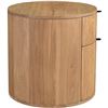 Image 3 : Moe's Theo Two Drawer Nightstand, Natural, RV: $1250 - RP-1011-24 - 19.0" W x 19.0" D x 18.5" H (Oop