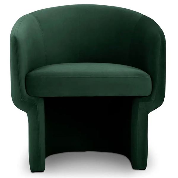 Moe's Franco Chair, Dark Green, RV: $1099 - JM-1005-27 - 27.5" W x 28.0" D x 27.5" H (Oops - refer t