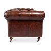 Image 3 : Moe's Birmingham Sofa, Dark Brown, RV: $8267 - PK-1007-20 - 88.0" W x 37.0" D x 30.0" H (Oops - refe