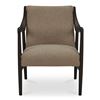 Image 1 : Moe's Yates Accent Chair, Beige Faux Shearling, RV: $1650 - ME-1074-34 - 25.0" W x 30.5" D x 32.5" H
