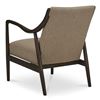 Image 2 : Moe's Yates Accent Chair, Beige Faux Shearling, RV: $1650 - ME-1074-34 - 25.0" W x 30.5" D x 32.5" H
