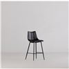 Image 3 : Moe's Alibi Counter Stool Set of Two, Matte Black, RV: $639 - UU-1002-02 - 17.7" W x 20.0" D x 37.0"