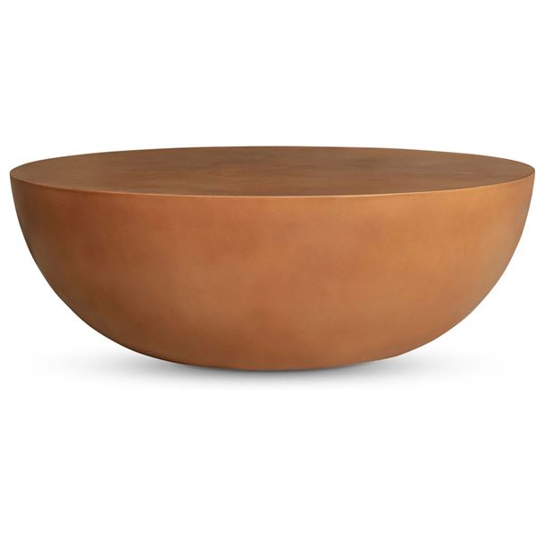 Moe's Insitu Coffee Table, Terracotta, RV: $2170 - BQ-1060-23 - 47.0" W x 47.0" D x 15.75" H (Oops