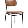 Image 2 : Moe's Sailor Dining Chair Brown (1-Piece), RV: $519 - EQ-1016-03 - 18.7" W x 22.5" D x 33.85" H (Oop