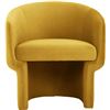 Image 3 : Moe's Franco Chair, Mustard, RV: $1099 - JM-1005-09 - 27.5" W x 28.0" D x 27.5" H (Oops - refer to l