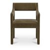 Image 1 : Moe's Elise Dining Chair, Cedar Green, RV: $748 - YM-1027-27 - 22.8" W x 22.2" D x 31.9" H (Oops - r