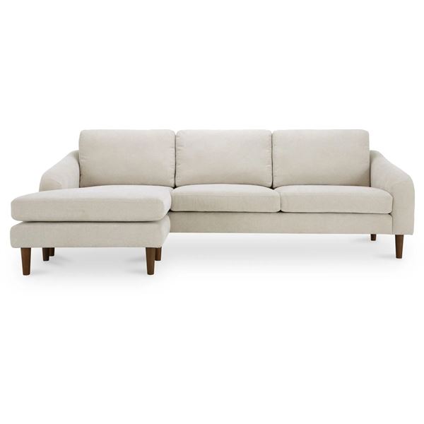 Moe's Quinn Sectional, Oatmeal, RV: $3899 - FO-1005-34 - 98.0" W x 59.2" D x 33.5" H (Oops - refer t