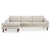 Image 1 : Moe's Quinn Sectional, Oatmeal, RV: $3899 - FO-1005-34 - 98.0" W x 59.2" D x 33.5" H (Oops - refer t