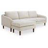 Image 2 : Moe's Quinn Sectional, Oatmeal, RV: $3899 - FO-1005-34 - 98.0" W x 59.2" D x 33.5" H (Oops - refer t