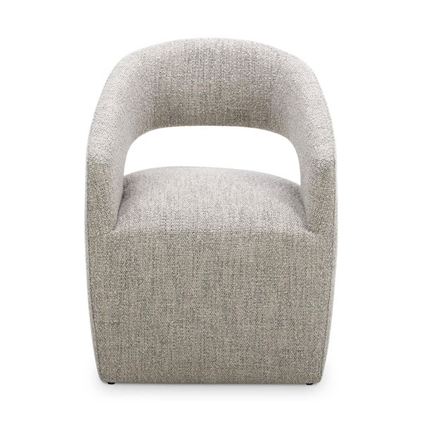 Moe's Barrow Rolling Dining Chair, Grey Storm, RV: $835 - KQ-1024-39-USA (Oops - refer to lot 0A)