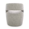 Image 2 : Moe's Barrow Rolling Dining Chair, Grey Storm, RV: $835 - KQ-1024-39-USA (Oops - refer to lot 0A)