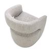 Image 3 : Moe's Barrow Rolling Dining Chair, Grey Storm, RV: $835 - KQ-1024-39-USA (Oops - refer to lot 0A)